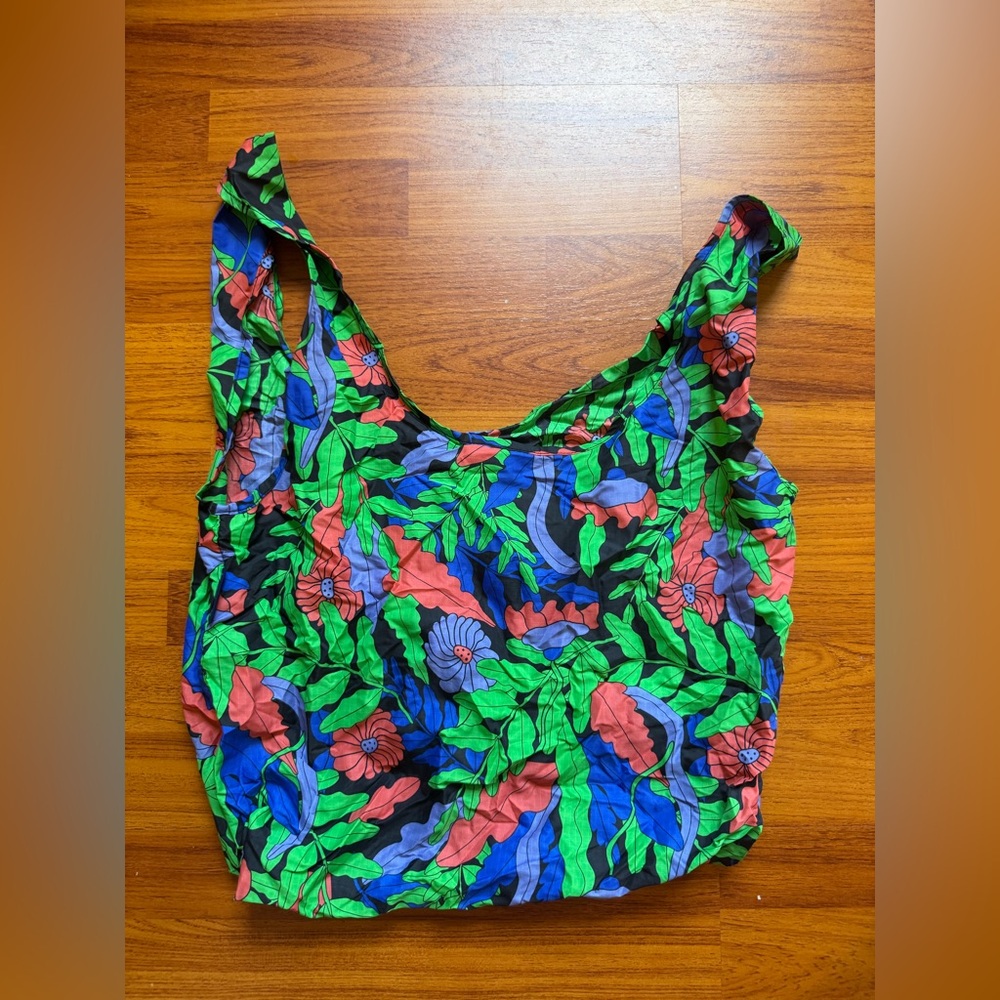 BAGGU no case Floral Women's Top - Multicolor